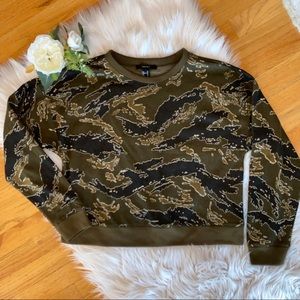 Forever 21 Camouflage Sweatshirt